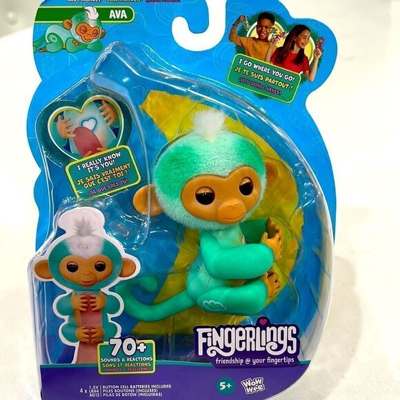 AVA Monkey Fingerling NWT 2023 Hot Christmas Toy! - Picture 1 of 3